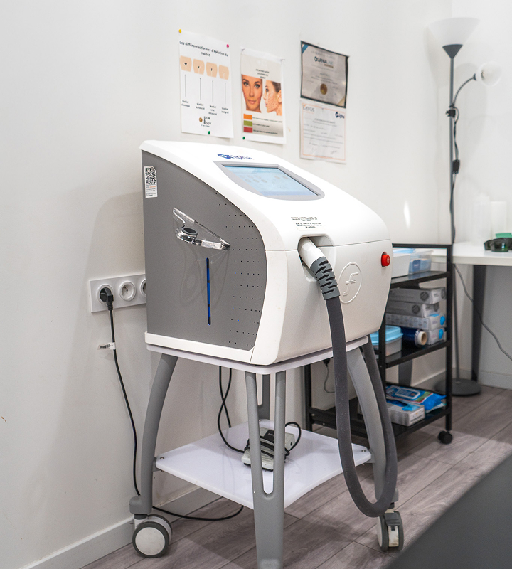 Appareil d’épilation laser au centre Skin & Body